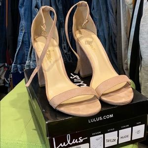 Lulu’s Blush Toned Sandal